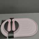 OXO Tot Textured Suction Plate & Spoons Set, Baby Led Weaning Supplies