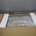 FRANIC 26" Handmade Silver Bar Workstation Sink, 26" x 18" x 8" Stainless Steel Matte Nano Silver Topmount Single Bowl Small Kitchen Outdoor Sink