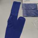 EVERSWE 3 Pairs Women's Sheer Pantyhose 20D, High Waist Control Top Pantyhose Hosiery (Blue)