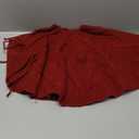 36 inch red Knitted Christmas Tree Skirt: Small Thick Cable Knit Round Tree Skirt for 4ft 5ft Tree Rustic Neutral Farmhouse Neutral Christmas Decor Tree Base Cover Xmas Home Decorations