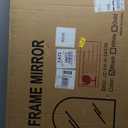 PUZONJIG Arched Wall Mirror 24"X36", Black Bathroom Vanity Mirrors for Over Sink, Modern Farmhouse Mirror Wall Mounted, Curved Arch Design for Bedroom, Living Room & Home Decor