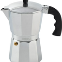 IMUSA USA B120-41V Aluminum Espresso Stovetop Coffeemaker 1-cup, Silver