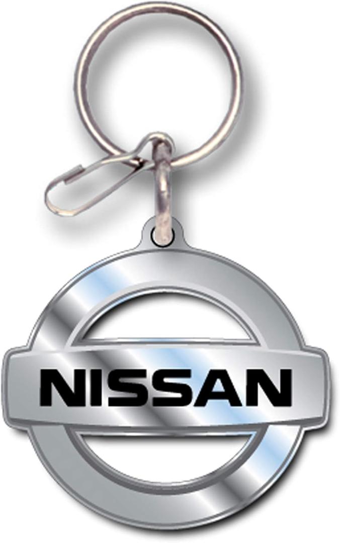Plasticolor 004160R01 Nissan Logo Enamel Keychain