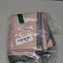 Blissful Diary Baby Splat Mat for Under High Chair, 50.4 x 50.4 Inch Wipeable Splash Mat, Waterproof and Washable, Anti-Slip Floor Protector, Blush Pink