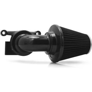 For harley air cleaner filter sportster street road glide king for harley davidson motorcycle air intake (Nake style -Black, C-For Touring 08-16, Softail 16-17)