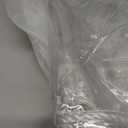 8' X 12' Clear Vinyl Tarp, 14 Mil Clear Tarps Heavy Duty Water Resistant, 400g/m Thickened Tear Resistant with Metal Grommets, for Patio Porch and Garden Chicken Coop