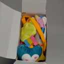 hahaland Car Seat Toys for Babies 0-6 Months Girl - Baby Toys 3-6 Months - Rattle, Mirror, Crinkle, Squeaky Carseat Stroller Toy 0-6 Months Developmental Newborn Baby Girl Birthday Gifts