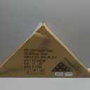 HBCY Creations Flag Display Case for 5' x 9.5' American Veteran Burial Solid Wood Rustic Brown Frame with Glass Front Wall Mount or Standing Display, Box