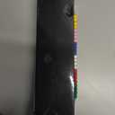 2 x 8Pcs Felt Board Tile Bulletin Board Bar Strip for Wall, Self-Adhesive Memo Pin Board with 24Pushpins, Corkboard Strip for Office Home Classroom(Color)