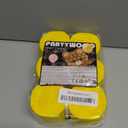 PartyWoo Yellow Crepe Paper Streamers 6pcs 492ft Pack of Yellow Crepe Paper Streamers for Easter Baby Shower Engagement Wedding Sunflower Graduation Bee Summer Luau Theme Birthday Party Decorations