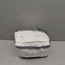 102 Inch Linen Curtains for Living Room Dining 2 Panels Grommet Bronze Light Filtering Farmhouse Large Window Drape Flax Burlap Cream Ivory Curtain 102 Inches Long for Sliding Glass Door Bedroom (Natural)