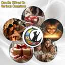 2 x Pitbull Dog Memorial Suncatcher, Personalized Pitbull Memorial with Name Date, Rainbow Bridge Dog Sympathy Card, Dog Passing Away Gift, Loss of Dog Sympathy Gift, Bereavement Gift