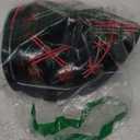 Halloween LED Light-Up Mask | Scary Glowing Design for Cosplay, Costume Parties, Masquerade & Carnival (Ideal Gift) (Blue/Pink)