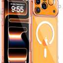 for iPhone 17 Pro Max Case with 4-Corner Shockproof Protection,Compatible with MagSafe,Clear Magnetic Case with Screen Protector & Camera Lens Protector, Military-Grade,Anti-Yellowing