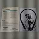 Neckband Bluetooth Headphones Wireless Earbuds for Samsung S25 Ultra S24 S23 FE S22 A53 A25, Sport Headphones HiFi Stereo Surround Sound Ear Buds for iPhone 17 Air 16 15 14 Pro Max 13 Plus/Pixel 10 9 (Black)