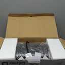 Kitchen in the box Stand Mixer,3.2Qt Small Electric Food Mixer,6 Speeds Portable Lightweight Kitchen Mixer for Daily Use with Egg Whisk,Dough Hook,Flat Beater (Black)