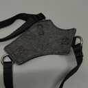 Houdini Escape Proof Cat Harness and Leash Set by OutdoorBengal  Black, Large Cat Harness for Walking Big Cats (XL)