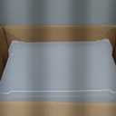 4-Pack 25 L Commercial Bus Box/Tote Box, Plastic Utility Bus Tub, White