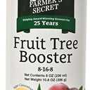 Farmer's Secret Fruit Tree Booster Fertilizer (8oz) - Super Concentrated and Phosphorus Rich - Formulated for All Fruit Trees Including Peach, Banana, and Apple