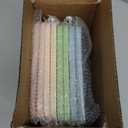 24 Pack Desktop Makeup Mirror Bulk 90 Adjustable Portable 8" Vanity Table Mirror with Stand, Folding Travel for Makeup Party Spa Party, Women, Cosmetics Personal Beauty (Light Colors)