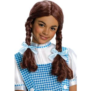 Rubies The Wizard of Oz: Dorothy Wig for Kids, Girl's No Size