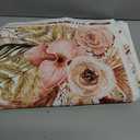 7x5ft Let's Give Thanks Backdrop Happy Thanksgiving Party Background Boho Floral Pumpkins Friendsgiving Party Decorations Banner Photo Studio Props