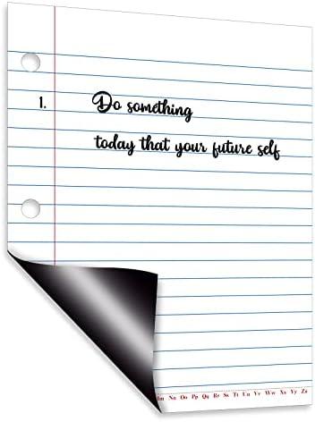 Giant Sized Magnetic Notebook Paper Handwriting Lined Paper Large Dry Erase Magnetic Notebook Poster for Whiteboard Accessories Homeschool Teacher Supplies Classroom Must Haves, 22'' x 28''
