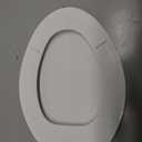 Centoco 1600-001 Elongated Plastic Toilet Seat, Standard Economy Model, White
