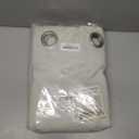 H.VERSAILTEX Blackout Patio Curtains 100 x 96 Inches for Sliding Door Extral Wide Blackout Curtain Panels Thermal Insulated Room Divider - Grommet Top, 8' Tall by 8.5' Wide - Ivory/Cream