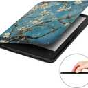 3 x Hand Strap Case for 2024 Release 7" Kindle Paperwhite (12th Gen) & Kindle Colorsoft Signature Edition, Shockproof Frame Cover with Auto-Wake/Sleep,Van Gogh Apricot Blossom