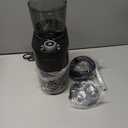 SOWTECH Anti-static Conical Burr Coffee Grinder, Adjustable Electric Mill, 38 Precise Grind Settings, Precision Timer, for Espresso, Drip and French Press, Black