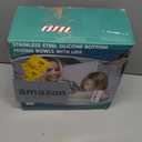 Umite Chef Mixing Bowls with Airtight Lids, 6 Piece Stainless Steel Metal Bowls, Measurement Marks & Colorful Non-Slip Bottoms Size 7, 3.5, 2.5, 2.0,1.5, 1QT, Great for Mixing & Serving