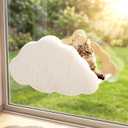 Cat Window Perch Cloud Shape, Large Cat Hammock Bed Washable
