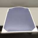 Bulletin Board with Linen, Vintage Arch Framed Pin Board  19 x 31 White Cork Board for Walls, White Pine Wood Frame, Fabric Pinboard, Vision Board for School, Home & Office