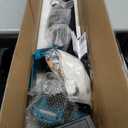 SEESII 2-in-1 Electric Pole Saws for Tree Trimming, 6 Inch Mini Chainsaw Cordless with Extension Pole, Battery Powered Pole Chain Saw, Tree Trimmer Limb Branch Cutter Pruner with 2 Battery PS600 (Blue)