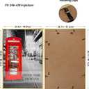 Lavezee 24x36 Poster Frame for Artwork, Puzzles and Photos, Gold Picture Frame Display 24 x 36 Inch Photo Picture Frame for Wall, Metal, Gold