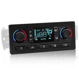 599-211XD AC Climate Control Module Panel Switch Compatible with 2003-2009 Cadillac Escalade Chevrolet Avalanche Silverado Suburban Tahoe GMC Sierra Yukon Replace#10367041 10367042