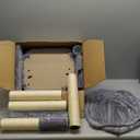 YUNIQUE Cat Tree with Cat Condo and Big Hammock, Grey