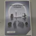 ESR Geo for MagSafe Wallet with Full Find My Functionality, RFID Blocking, 5 Cards Holder for Phone Case, Strong Magnetic Wallet for iPhone 17/16/15/14/13/12 Series, Not for 13/12 Mini, Black