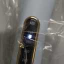 Farery Thermal Brush 1.5 Inch for Short to Medium Hair, Heated Round Curling Iron with 5 Heat Settings Up to 420F, Hot Styling Tool for Curls Bangs Volume Flips, Dual Voltage Travel (Blue)