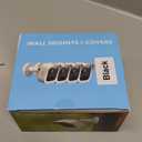 Wall Mount for Blink Outdoor 4 (4th Gen) and Outdoor (3rd Gen), 4 Pack Weatherproof Protective Housing and 360 Degree Adjustable Mounting with Blink Sync Module Mount (Camera Not Included, Black)