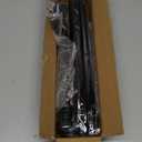 Flag Poles for Outside House 6FT Stainless Steel Metal Black Flag Pole kit Tangle Free Residential Heavy Duty for Truck,House,Porch,Yard,Boat Suitable for 3x5 Heavy Garden Flag (06Black, 6ft)