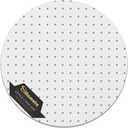 Plastic Round Office Chair Mat for Carpeted Floors, Heavy Duty Floor Mat,Eco-Friendly Series Studded Carpet Desk Chair Mats-36'' x 36'' (36 inches X 36 inches -Round)