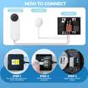 Wireless Doorbell Chime Extender for Home - Digital Door Bells Compatible with Blink Video Doorbell (1st & 2nd Gen)/Google Nest Doorbell (Wired, 2nd & 3rd Gen) / Wired Doorbell Chime