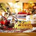 Islamic Tabletop Decors Ramadan Mubarak Sign Ramadan Kareem Sign Eid Decoration Islamic Home Decor Ramadan Gifts Wooden Letter Ramadan Table Sign Eid Mubarak Tabletop (Gold,Eid Mubarak)