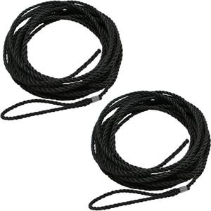 AC30-2 Extension Ladder Rope Replacement Compatible with Wernerr Extension Ladders, Rope Ladder Replacement for Wernerr AC30-2 All Extension Ladders Up to 40 Foot with Single Pulley - 2 Pack