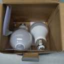 MikeWin Motion Sensor Light Bulbs Outdoor 2 Pack 13W(100W Equivalent) Security LED Bulb, Indoor E26, A19, 5000K Daylight Dusk to Dawn Bulb for Garage Front Door Porch Stairs Hallway