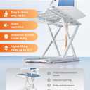 Upgraded 2026 Model Chair Lifts for Elderly, Lightweight Electric Floor Lift for Elderly Falls, IPX8 Waterproof Foldable Shower Chair for Inside Tub Up to 308 LBS, Raises Up to 19.7"