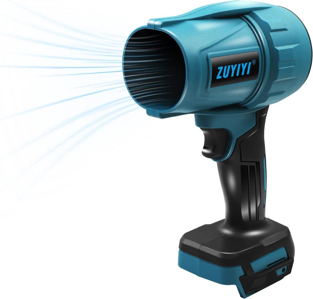 Mini Jet Dry Blower Turbofan Jet Fan for Makita 18V Battery (NOT Included), Handheld Brushless Leaf Blower, Cordless Electric Air Duster 240 MPH High Speed Fan for Cleaning, Camping, Outdoor