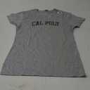 Cal Poly Mustangs Stamp Logo Officially Licensed Unisex-Adults & Kids T-Shirt, Gray,4 PCS, Small